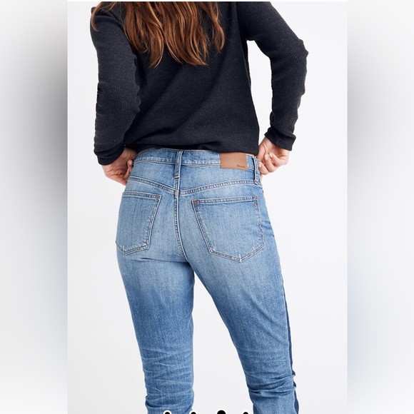 High Rise Slim Boyjean in Raebrook Wash Eco edition - Picture 7 of 9